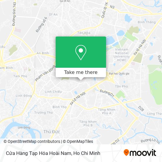 Cửa Hàng Tạp Hóa Hoài Nam map