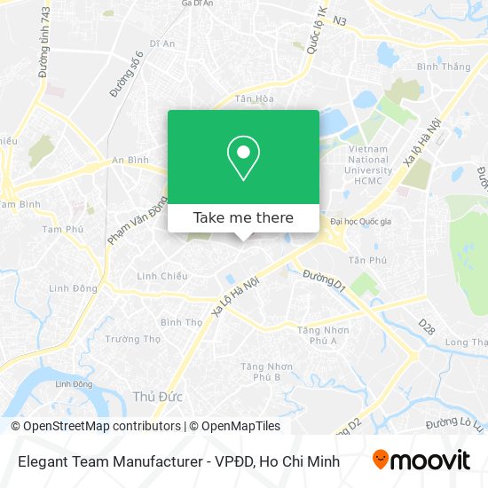 Elegant Team Manufacturer - VPĐD map