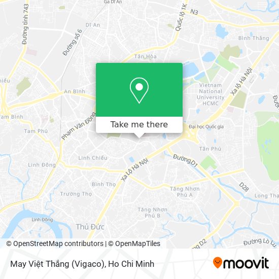 May Việt Thắng (Vigaco) map