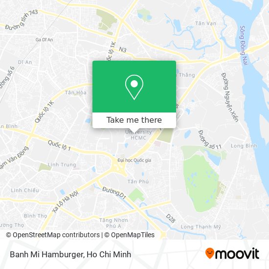 Banh Mi Hamburger map