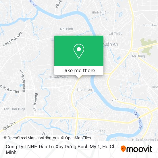 Công Ty TNHH Đầu Tư Xây Dựng Bách Mỹ 1 map