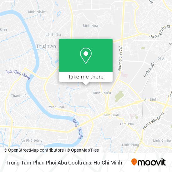Trung Tam Phan Phoi Aba Cooltrans map