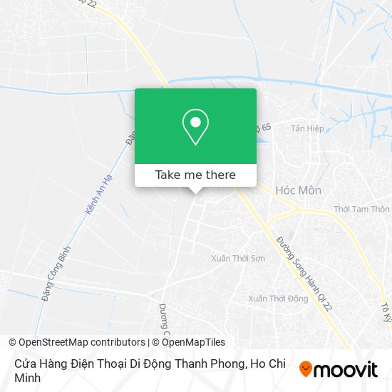 Cửa Hàng Điện Thoại Di Động Thanh Phong map