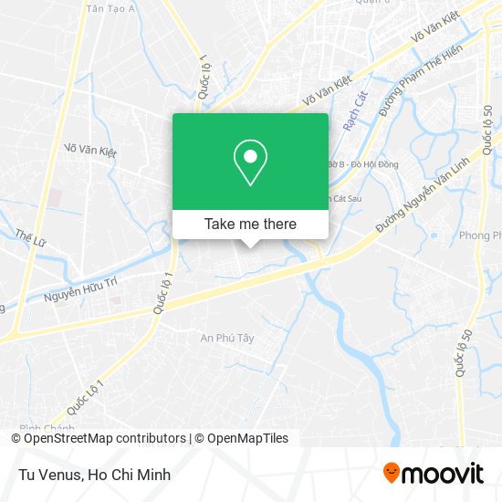 Tu Venus map