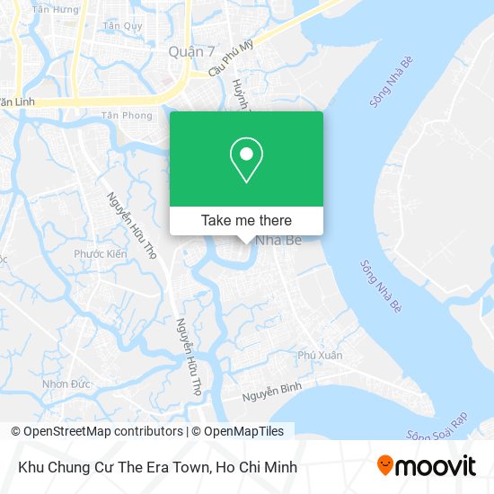 Khu Chung Cư The Era Town map