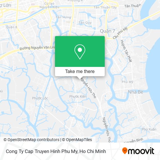 Cong Ty Cap Truyen Hinh Phu My map