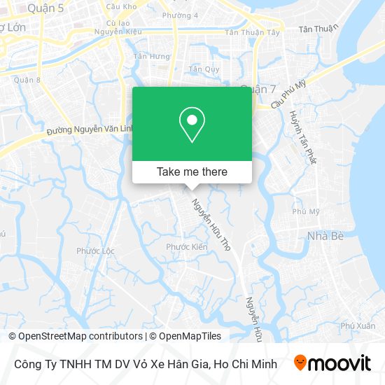 Công Ty TNHH TM DV Vỏ Xe Hân Gia map