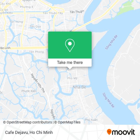 Cafe Dejavu map