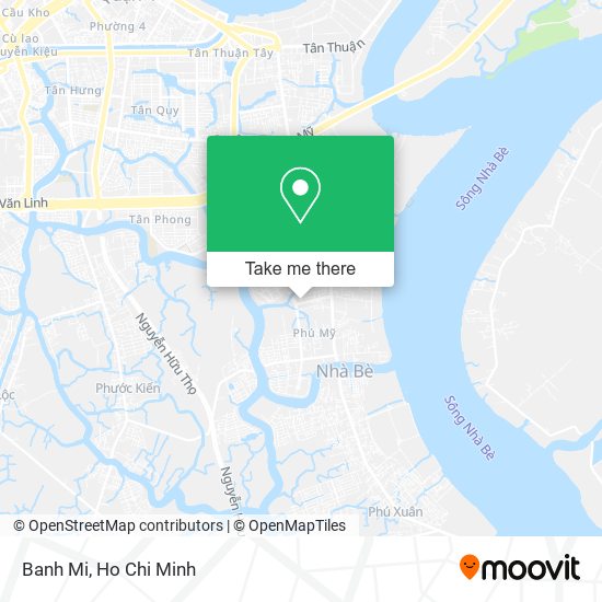 Banh Mi map