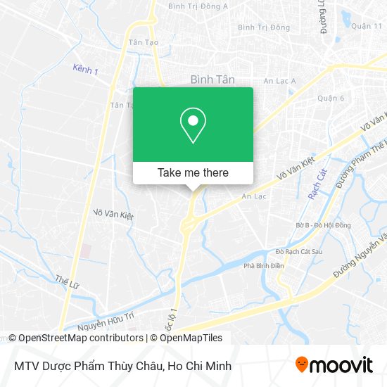 MTV Dược Phẩm Thùy Châu map