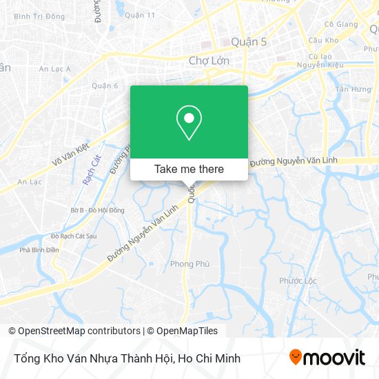 Tổng Kho Ván Nhựa Thành Hội map