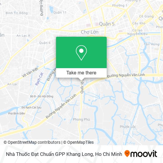 Nhà Thuốc Đạt Chuẩn GPP Khang Long map