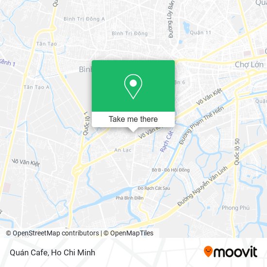 Quán Cafe map