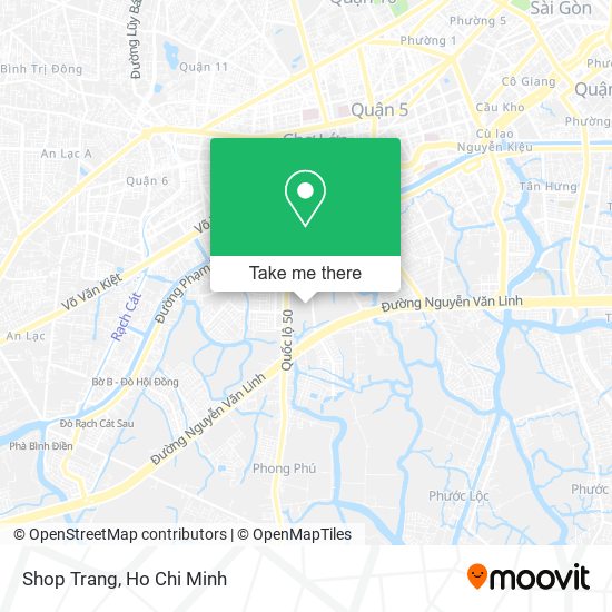 Shop Trang map