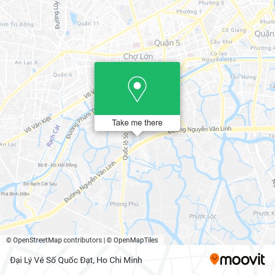 Đại Lý Vé Số Quốc Đạt map