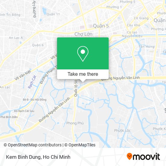 Kem Binh Dung map