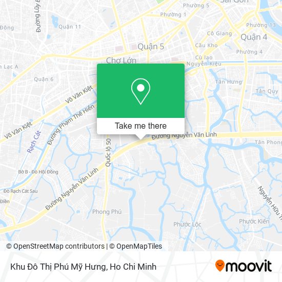 Khu Đô Thị Phú Mỹ Hưng map