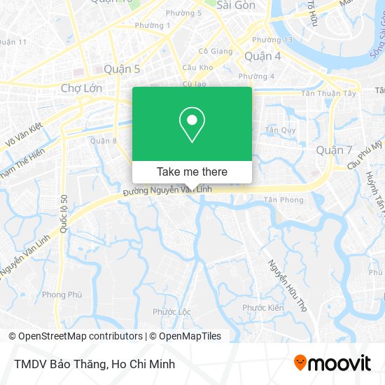 TMDV Bảo Thăng map
