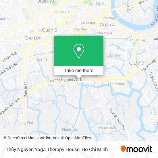 Thủy Nguyễn Yoga Therapy House map