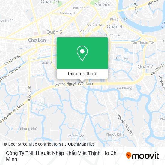Công Ty TNHH Xuất Nhập Khẩu Việt Thịnh map