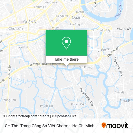 CH Thời Trang Công Sở Việt Charms map