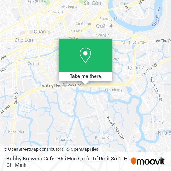 Bobby Brewers Cafe - Đại Học Quốc Tế Rmit Số 1 map