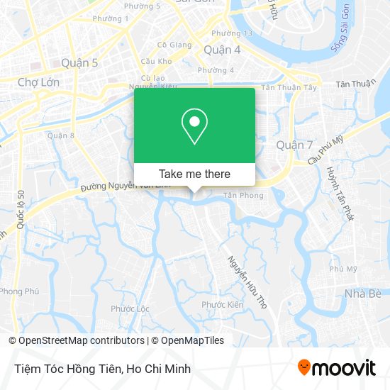 Tiệm Tóc Hồng Tiên map