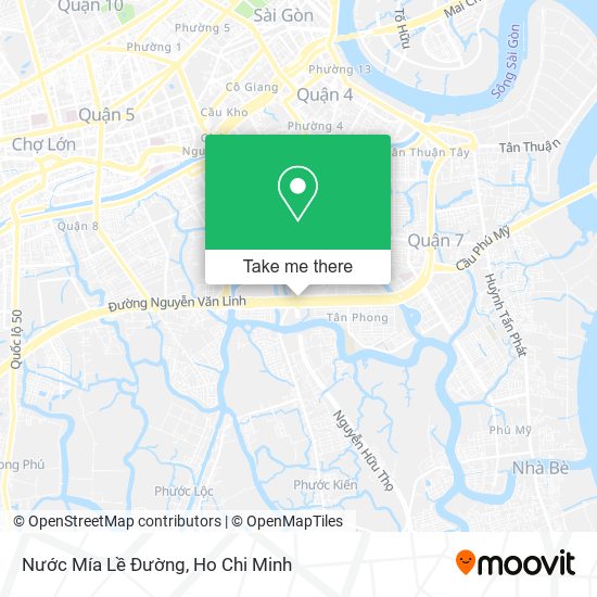 Nước Mía Lề Đường map