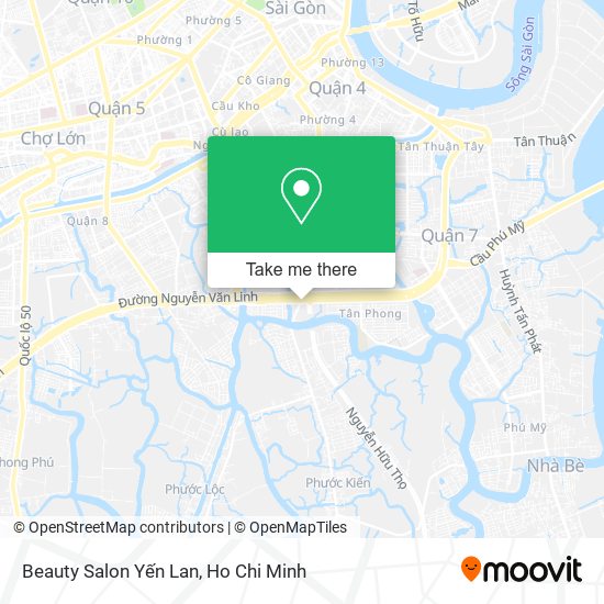 Beauty Salon Yến Lan map