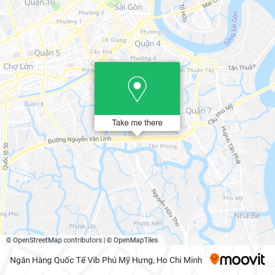 Ngân Hàng Quốc Tế Vib Phú Mỹ Hưng map