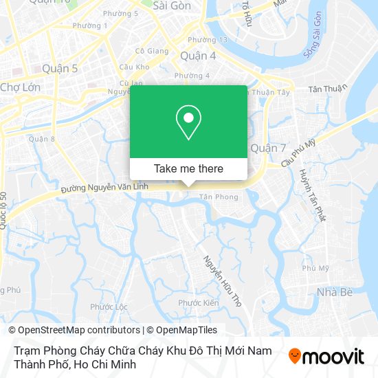 Trạm Phòng Cháy Chữa Cháy Khu Đô Thị Mới Nam Thành Phố map