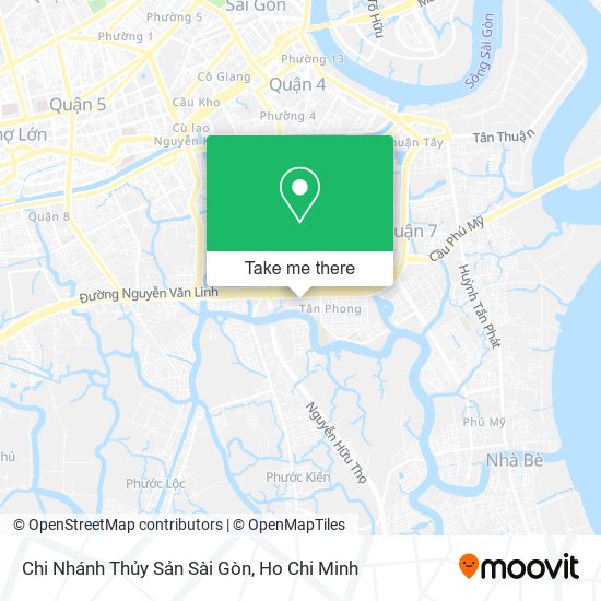 Chi Nhánh Thủy Sản Sài Gòn map