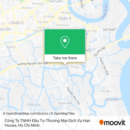 Công Ty TNHH Đầu Tư-Thương Mại-Dịch Vụ Han House map