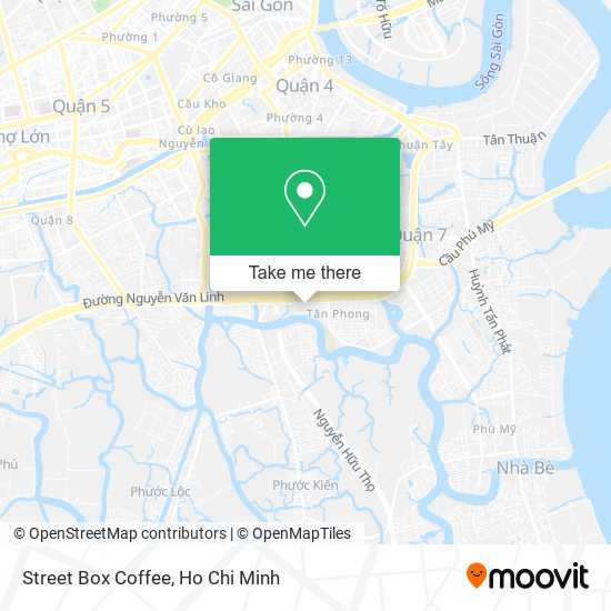 Street Box Coffee map