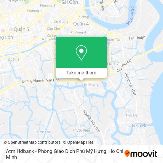 Atm Hdbank - Phòng Giao Dịch Phú Mỹ Hưng map