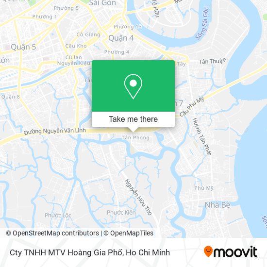 Cty TNHH MTV Hoàng Gia Phố map
