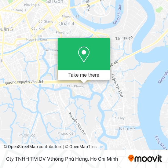 Cty TNHH TM DV Vthông Phú Hưng map