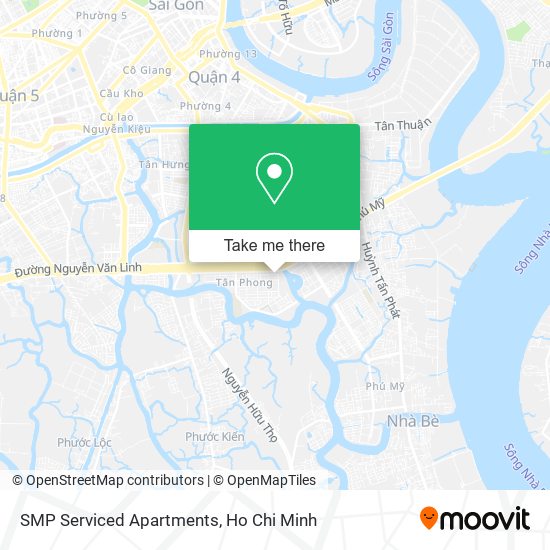 SMP Serviced Apartments map