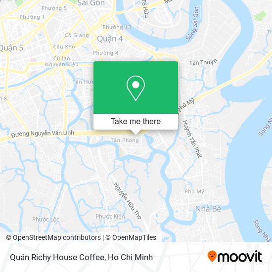 Quán Richy House Coffee map