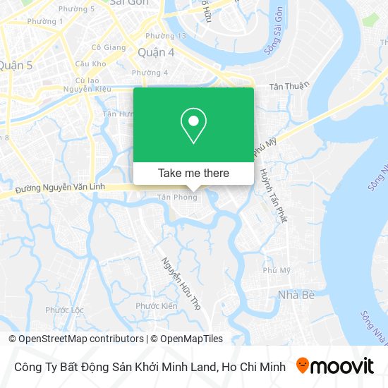 Công Ty Bất Động Sản Khởi Minh Land map