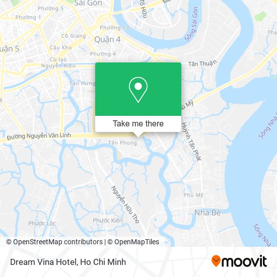 Dream Vina Hotel map