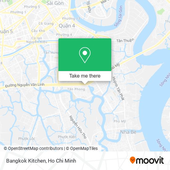 Bangkok Kitchen map