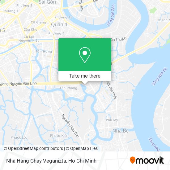 Nhà Hàng Chay Veganizta map