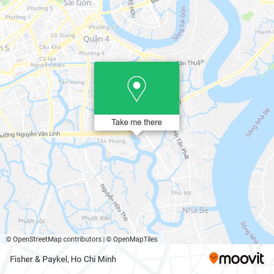 Fisher & Paykel map