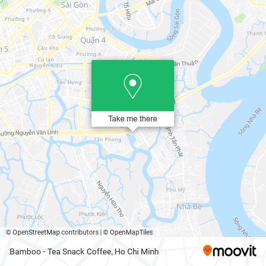 Bamboo - Tea Snack Coffee map