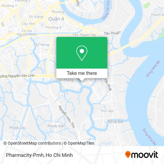 Pharmacity-Pmh map