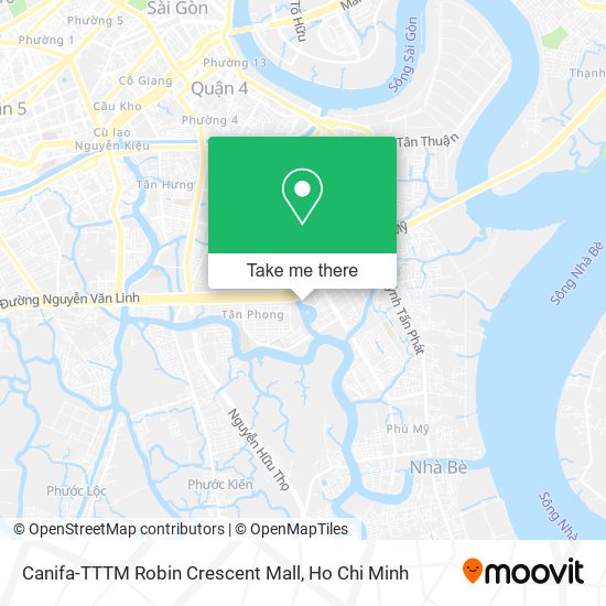 Canifa-TTTM Robin Crescent Mall map