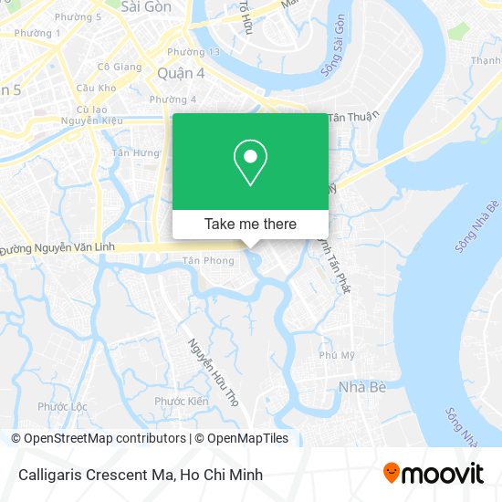 Calligaris Crescent Ma map