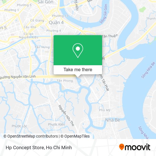 Hp Concept Store map