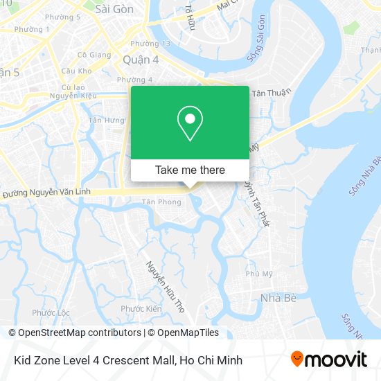 Kid Zone Level 4 Crescent Mall map